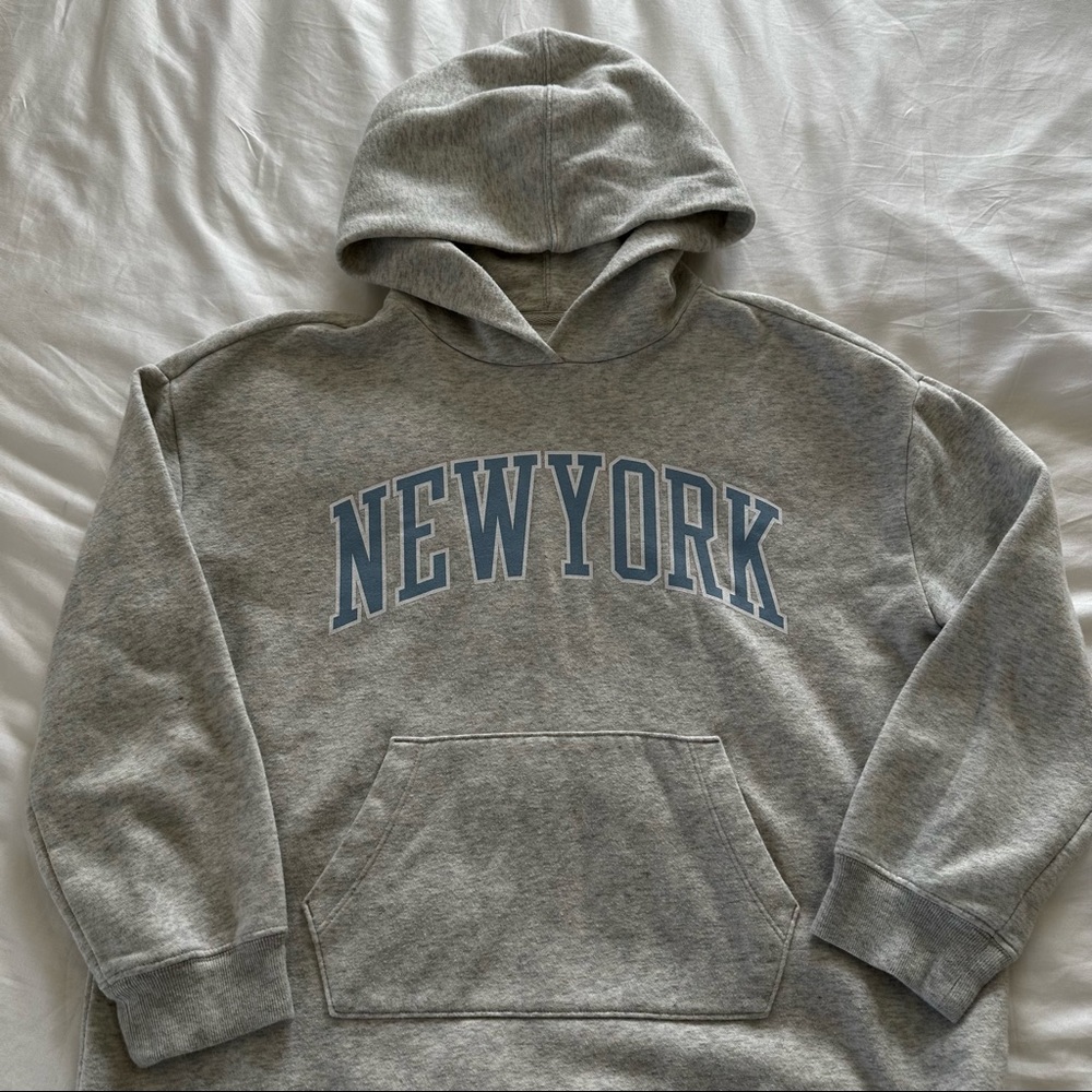 Gap Teen New York Oversized Hoodie Sweatshirt 12